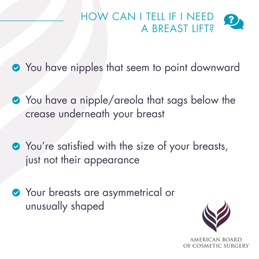 How Do I Know if I Need a Breast Lift?