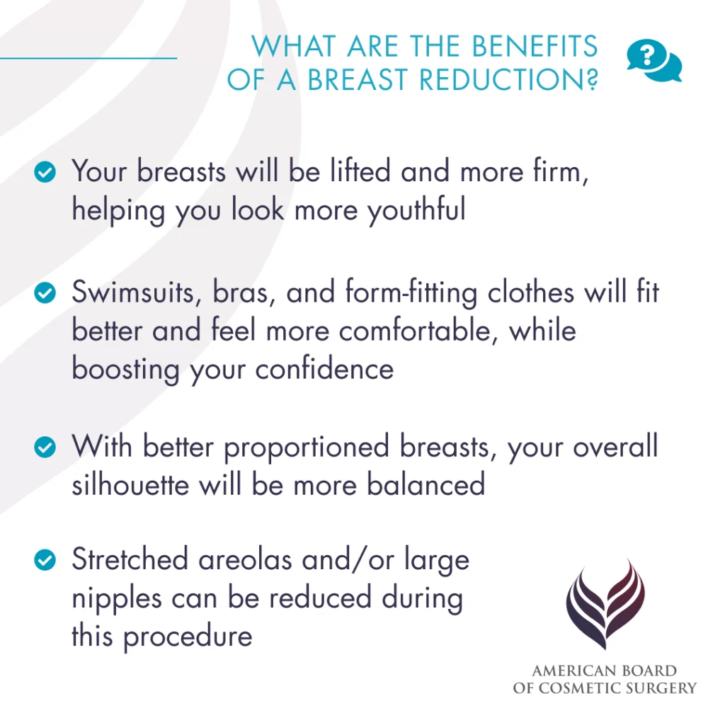 What are the Benefits of Breast Reduction Surgery?