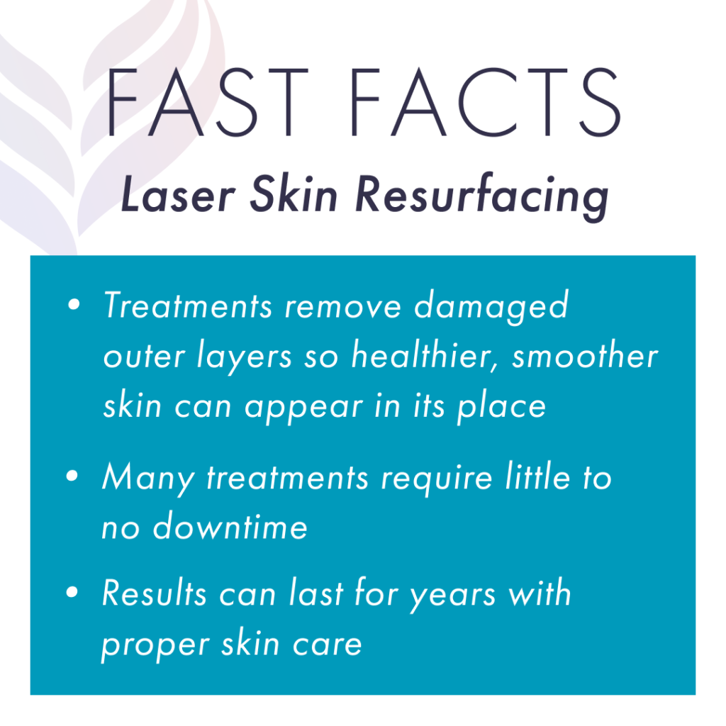 Fast facts about laser skin resurfacing